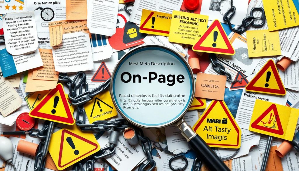 Common on-page SEO mistakes