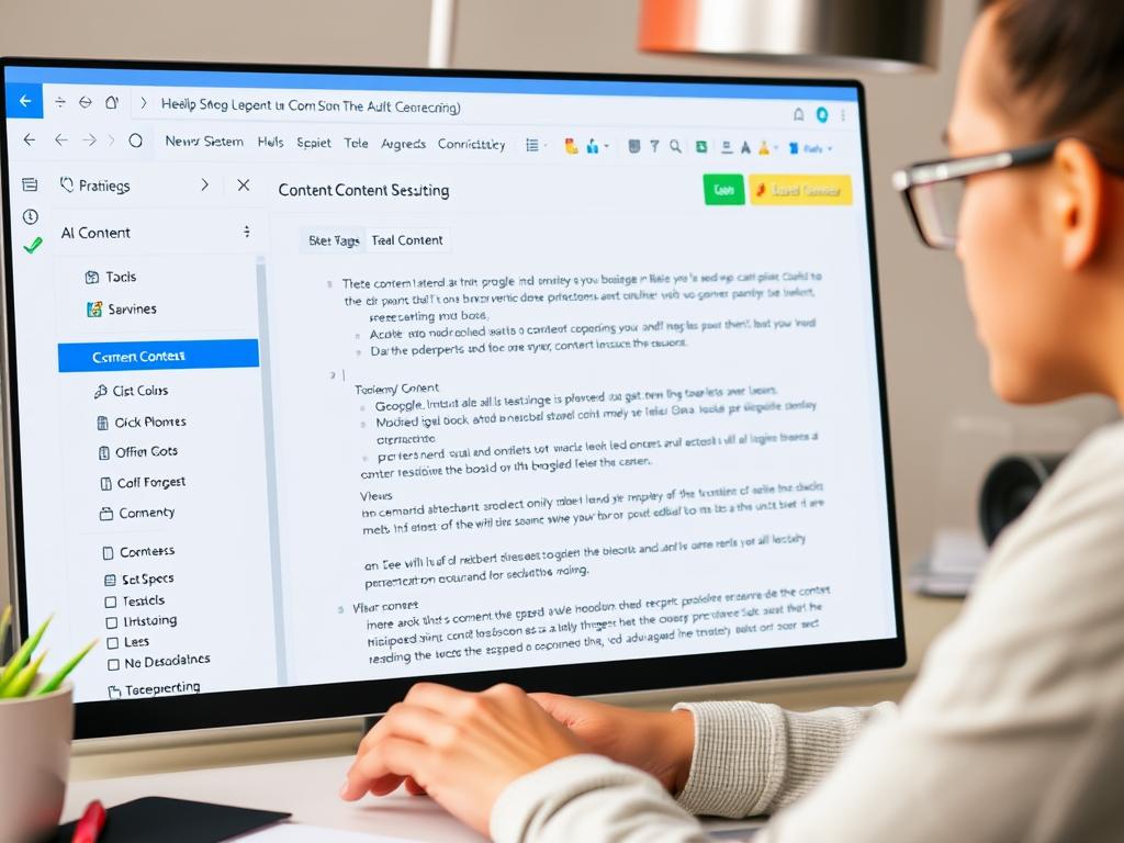 Improving website content based on SEO audit